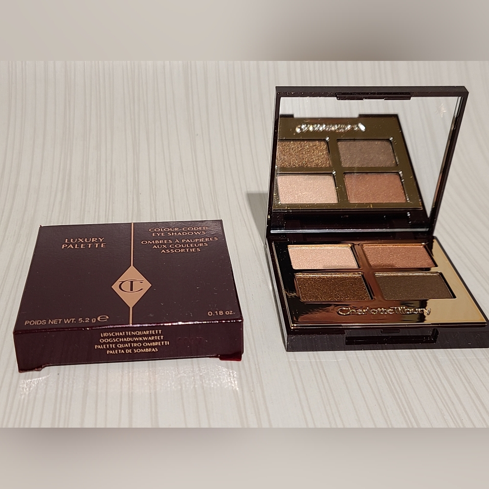 Charlotte Tilbury The Dolce Vita Luxury Palette Eye Shadow Quad New in Box
